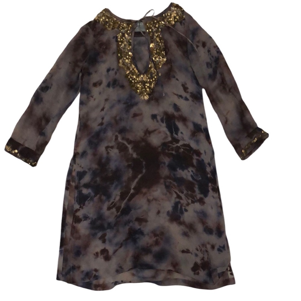 All Saints | 100% Silk Hand-Embellished Tunic